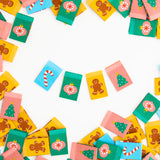 Sarah Hearts - Multipack Woven Labels - Christmas Icons