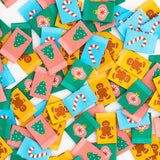 Sarah Hearts - Multipack Woven Labels - Christmas Icons