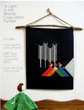 A Light In The Woods - Cross Stitch Pattern - Samantha Purdy Needlecraft - Craft de Ville