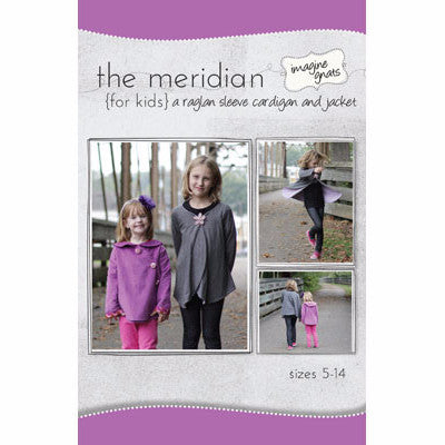 Meridian Cardigan for kids - imagine gnats - imagine gnats - Craft de Ville