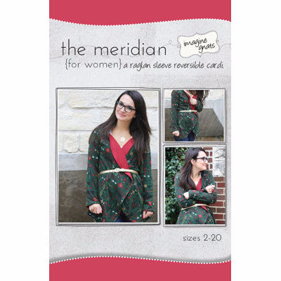 Meridian Cardigan for women - imagine gnats - imagine gnats - Craft de Ville