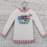 Mini Sweaters Ornament Kit - Knitted Bliss
