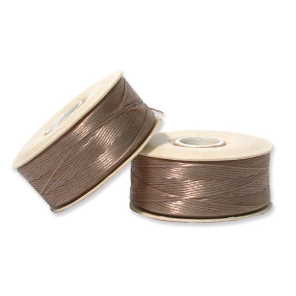 Nymo D - Sand Ash Small Bobbin Nylon Thread