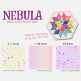 Nebula Quilt Pattern - Jaybird Quilts Book