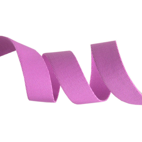 Preorder September - Tula Pink Webbing 1 Wide Mystic Neon Purple Nylon