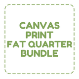 Canvas Print - 12 Fat Quarter Bundle