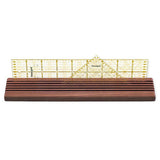 Wooden Ruler Rack - Omnigrid - Craft de Ville