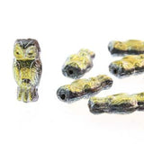 Owls - 15Mm X 7Mm Glass Beads