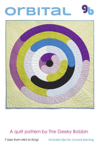 Orbital Quilt Pattern - The Geeky Bobbin Quilting