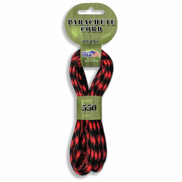 Paracord 550 - Cardinal Red Jewelry & Beading Cord