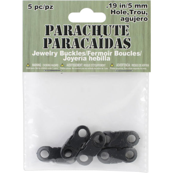 Paracord Jewelry Buckles - Black Clasps & Hooks