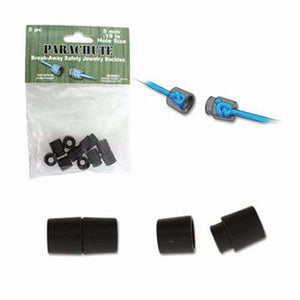 Paracord Break-Away Safety Jewelry Buckles -  Black - Paracord - Craft de Ville