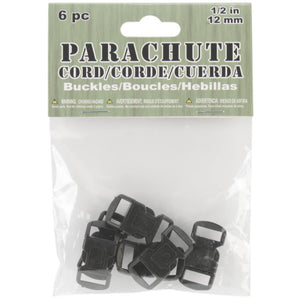 Paracord Buckles - Black 12Mm Craft Fasteners & Closures