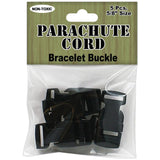 Paracord Buckles - Black 15Mm Craft Fasteners & Closures