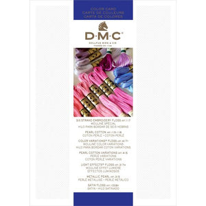 DMC Floss Colour Chart - Printed