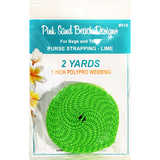 1 Polypro Webbing - 2 Yards Lime Polypropylene