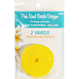 1 Polypro Webbing - 2 Yards Yellow Polypropylene