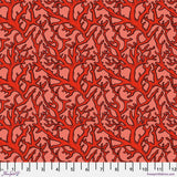 Preorder August - Rachel Hauer Mariana Coral Cascade In Red Fabric
