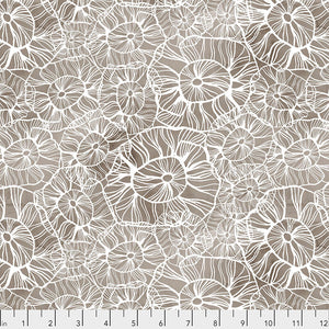 Shell Rummel - Time & Tide Sea Flower In Mocha Fabric