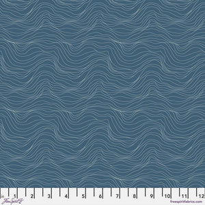 Preorder January - Shell Rummel Natural Affinity Topography In Azure Fabric