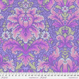 Preorder July - Tula Pink Parisville Déjà Vu Damask Dots In Violet Fabric