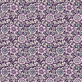 Tula Pink - Nightshade Déjà Vu Mini Spider Blossom In Nerium Fabric