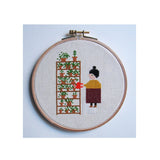 Plant Shelf - Cross Stitch Kit - Samantha Purdy Needlecraft - Craft de Ville