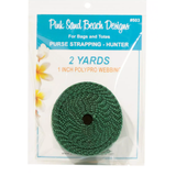 1 Polypro Webbing - 2 Yards Hunter Green Polypropylene