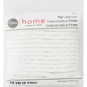 Cable Cord - 9/32 X 10 Yards Polyester