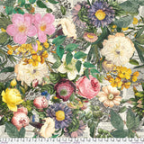 PREORDER - Tim Holtz - Palette Curated - Quilt Backing 108" Floristry