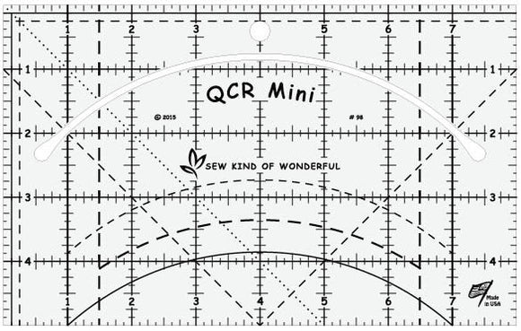 Mini Quick Curve Ruler - Sew Kind of Wonderful - Craft de Ville