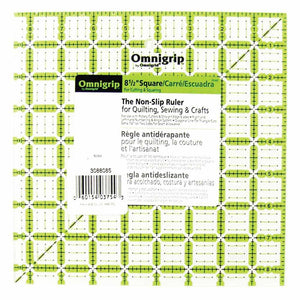 Omnigrip Ruler 8.5" x 8.5" - Omnigrid - Craft de Ville