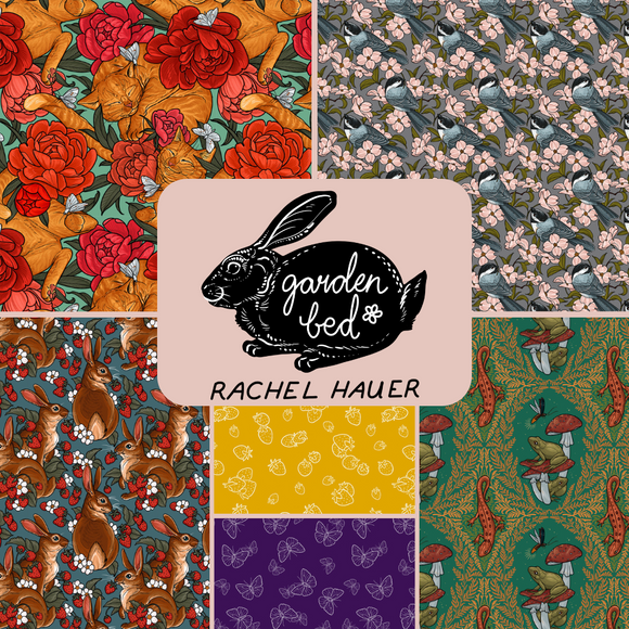 PREORDER DECEMBER - Rachel Hauer - Garden Bed - 6 Print Bundle