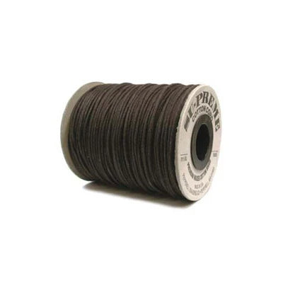 Waxed Cotton Cord - Brown - 1mm - SuPreme - Craft de Ville
