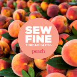 Sew Fine Thread Gloss Peach Art & Crafting Tools