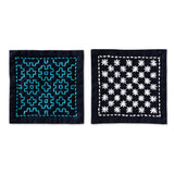 Sashiko Coaster Kit - Navy #107