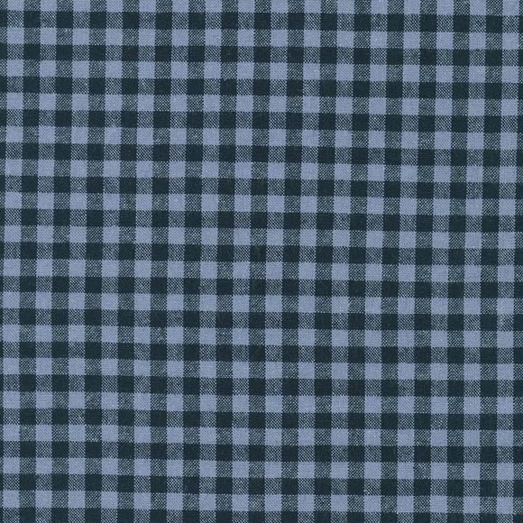 Essex Yarn Classic Woven - Denim Small Gingham