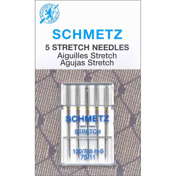 Schmetz Stretch Needles - 75/11 5 Pack Sewing Machine