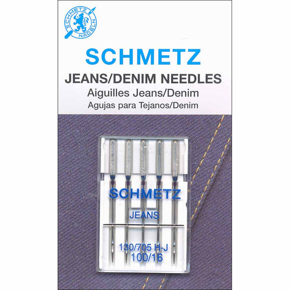 Schmetz Denim/Jeans Needles - 100/16 - 5 pack - Schmetz - Craft de Ville