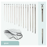 Sharps Needles - Size 10 - 20 pack - John James - Craft de Ville