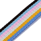 Strap For Bags - 30Mm X 3M Multi Strip Blue Webbing