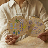 DMC Mindful Making - Intermediate Embroider Duo Kit - Soothing Spring