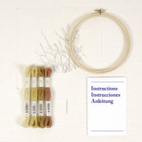 DMC - Intermediate Crewel Embroidery Kit  - Wheat Flowers