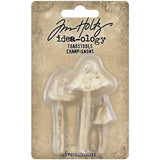 Tim Holtz Idea-Ology - Resin Toadstools 3 Pack Mixed Media