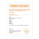 Tamara Kate Designs - Flower Field Quilt Pattern Quilting