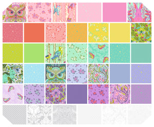 PREORDER APRIL - Tula Pink - Full Moon Forest II + 2025 True Colors - Fat Quarter Pack