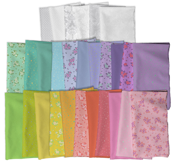 Tula Pink - Full Moon Forest II + 2025 True Colors - Pack Fat Quarter