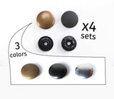 Boutons-pression sans outil By Annie - Lot de 4