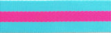 Preorder November - Tula Pink Webbing 1.5 Wide Aqua & Hot Ribbons Cords