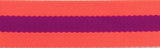 Preorder November - Tula Pink Webbing 1.5 Wide Watermelon & Plum Ribbons Cords